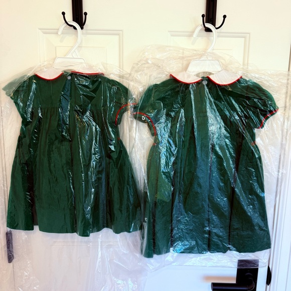 Matching Christmas Sister Dresses - 2T and 12mo - Picture 4 of 4